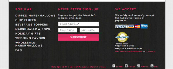 newsletter-in-footer